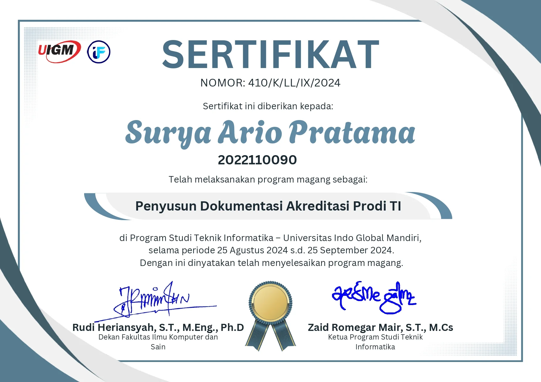 Intern - Accreditation Documentation Compiler